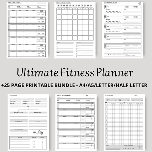 The Ultimate Fitness Planner