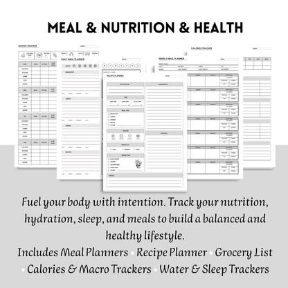 The Ultimate Fitness Planner