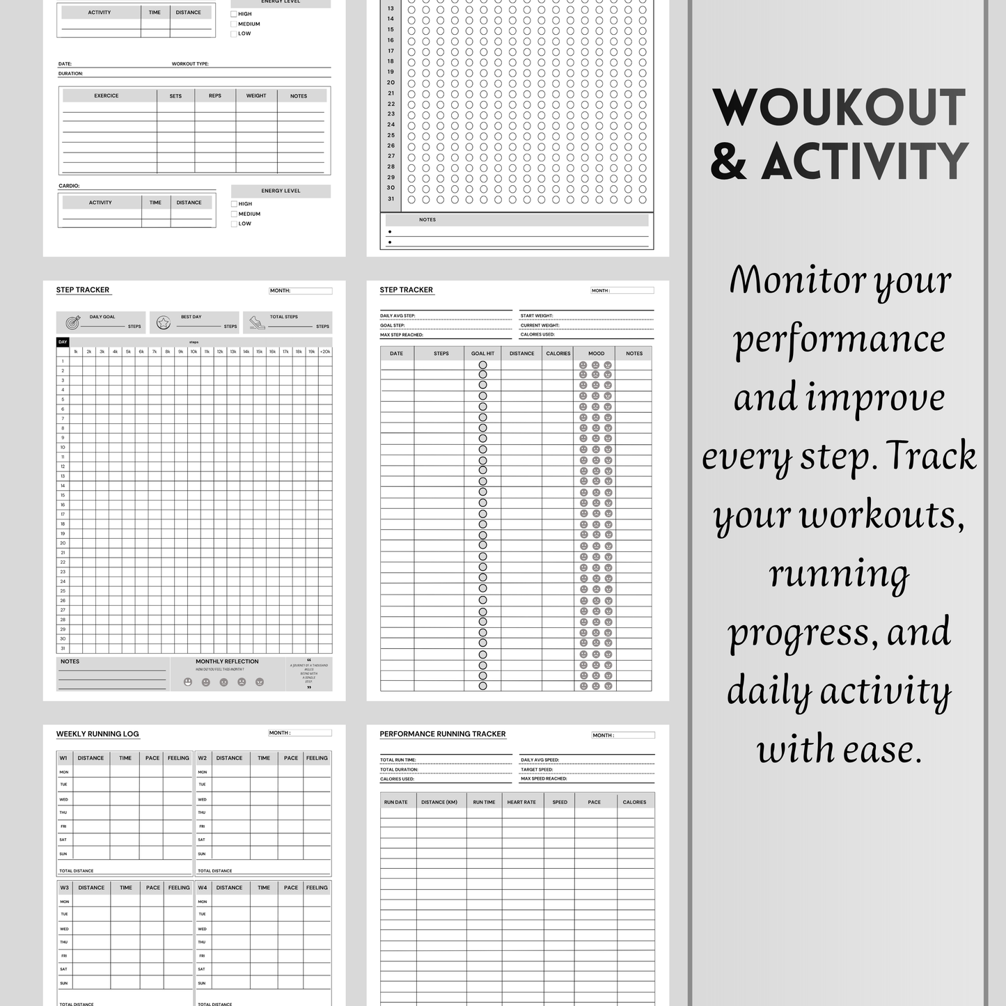 The Ultimate Fitness Planner